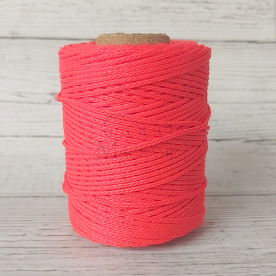 Cola de rata 2mm - Rojo