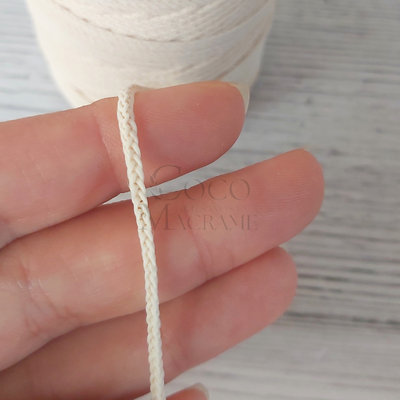 Cola de rata 2mm - Natural