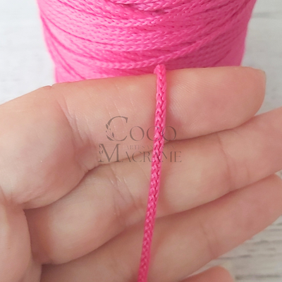 Cola de rata 2mm - Fucsia