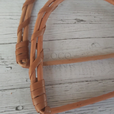 Manijas de mimbre 19x17cm 