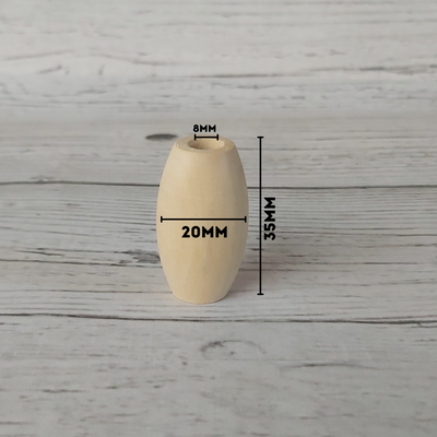 Ovalos perforación 8mm x 50