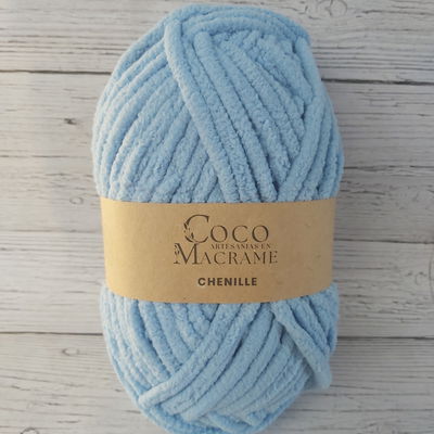 Chenille 7mm - Celeste