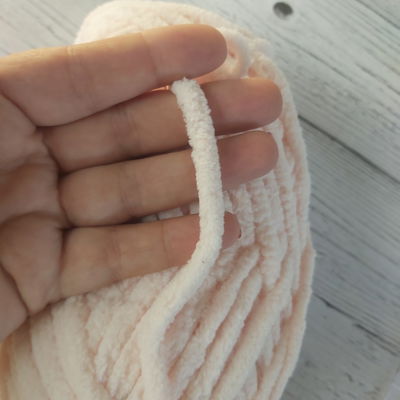 Chenille 7mm - Rosa bebe