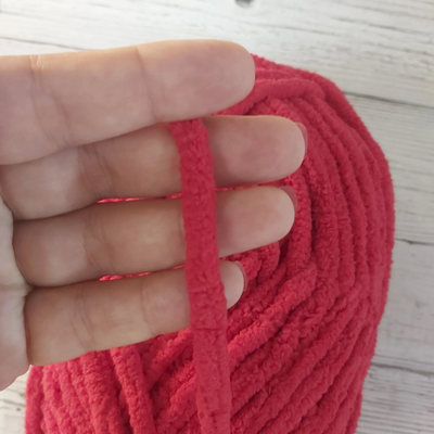 Chenille 7mm - Frambuesa