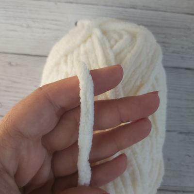 Chenille 7mm - Crudo