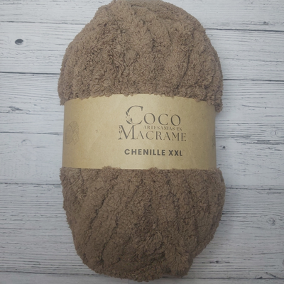 Chenille XXl 250 gr. - Chocolate