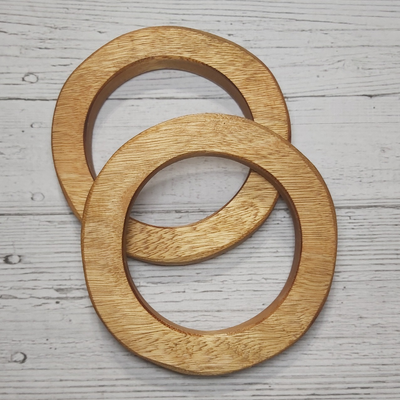 Manija de madera redonda 2