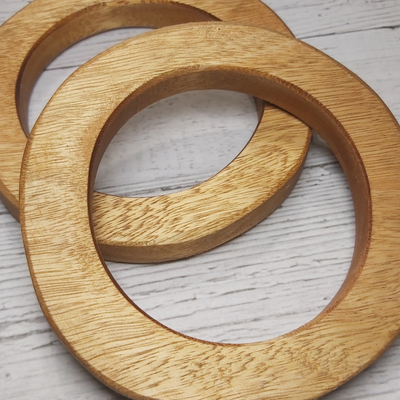 Manija de madera redonda 2