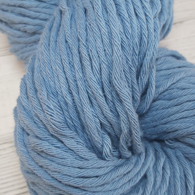 Hilo de algodón 16 hebras Azul Jean - 150 gr.