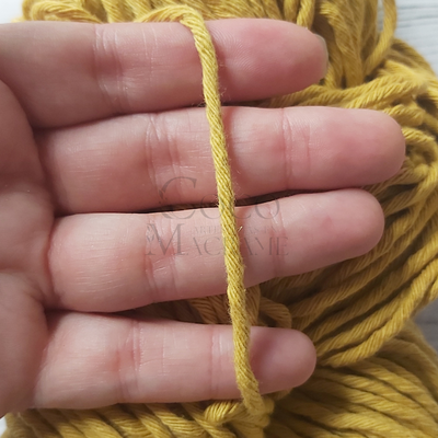 Hilo de algodón 16 hebras Mostaza - 150 gr.