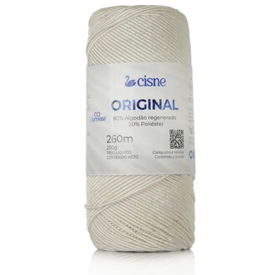 Cordon Cisne original x 260 mts - Blanco