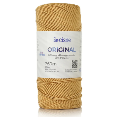 Cordon Cisne original x 260 mts - Mostaza