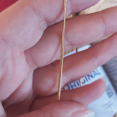 Cordon Cisne original x 260 mts - Mostaza