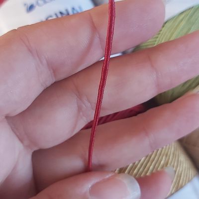 Cordon Cisne original x 260 mts - Bordo