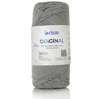Cordon Cisne original x 260 mts - Gris claro