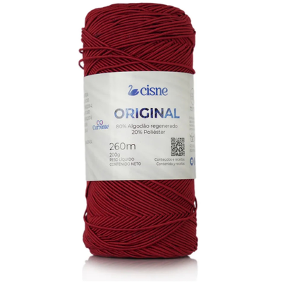 Cordon Cisne original x 260 mts - Bordo