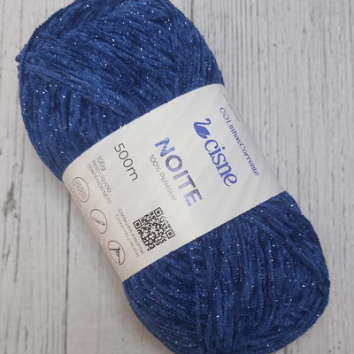 Chenille Cisne Noite x 500 mts - Azul noche