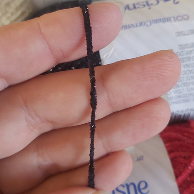 Chenille Cisne Noite x 500 mts - Negro