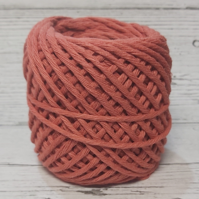 Hilo de algodón 20 h. Rosa Carmesí 2mm x unidad 