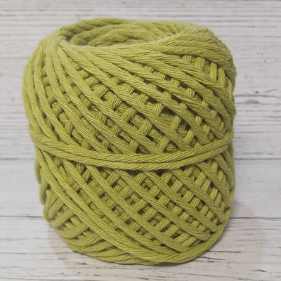 Hilo de algodón 20 h. Verde lima 2mm x unidad 
