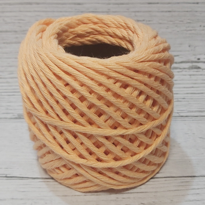 Hilo de Algodón 20 Hebras Salmon 2mm (Ovillo 30 mts)
