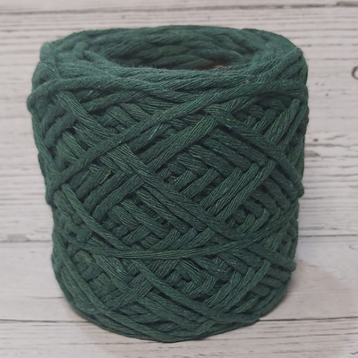 Hilo de algodón 20 h. Verde navidad 2mm x unidad 