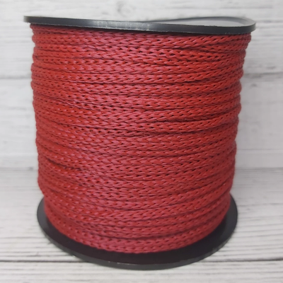 Cordón Cola de Rata 3mm Granate para Crochet y Bijou (100 mts)