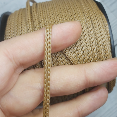 Cordón Cola de Rata 3mm Símil Yute para Crochet y Bijou (100 mts)