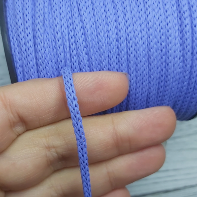 Cordón Cola de Rata 3mm Lila para Crochet y Bijou (100 mts)