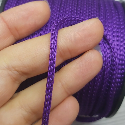 Cordón Cola de Rata 3mm Violeta para Crochet y Bijou (100 mts)