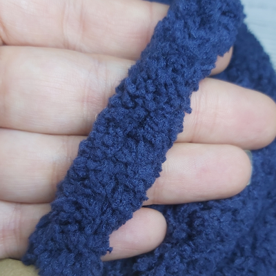 Chenille xxl 18mm 250 gr. - Azul Marino - Ideal mantas