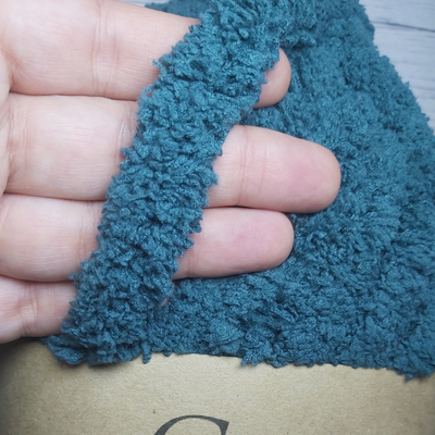 Chenille xxl 18mm 250 gr. - Petroleo - Ideal mantas