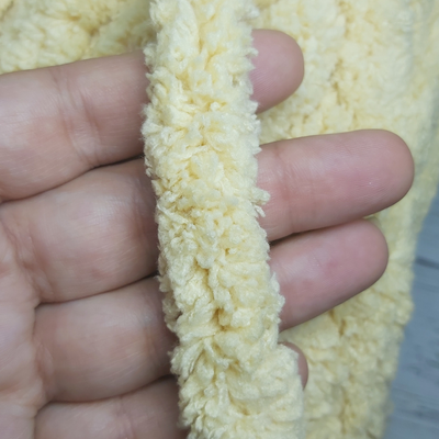 Chenille xxl 18mm 250 gr. - Vainilla - Ideal mantas