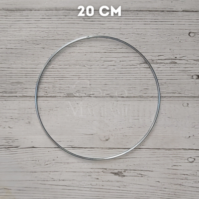Aro de metal 20 cm