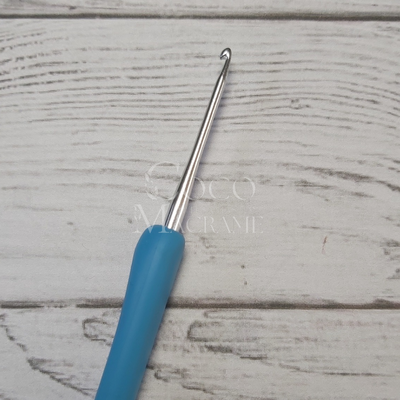 Aguja crochet mango silicona Nro. 2