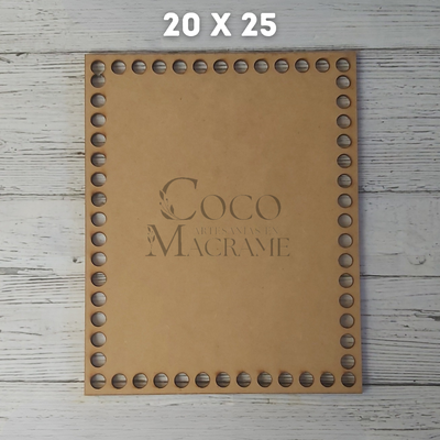 Base rectangular torora 20x25