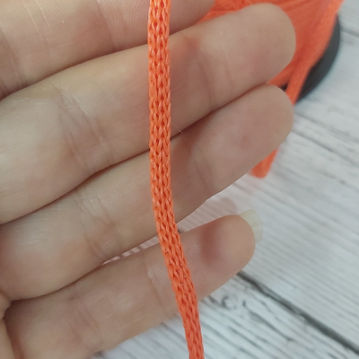 Cola de rata polipropileno 3,5mm Naranja - 100 mts