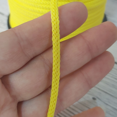 Cola de rata polipropileno 3,5mm Amarillo limón - 100 mts