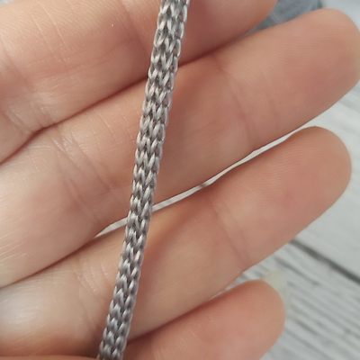 Cola de rata polipropileno 3,5mm Gris - 100 mts