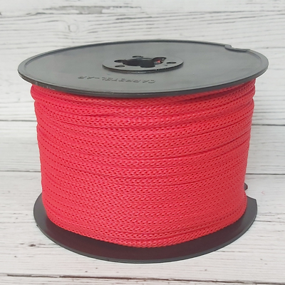 Cola de rata polipropileno 3,5mm Rojo - 100 mts