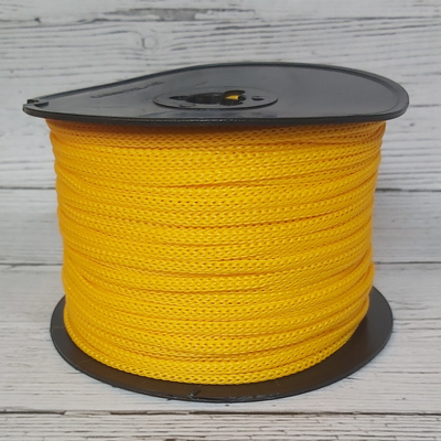 Cola de rata polipropileno 3,5mm Amarillo oro - 100 mts