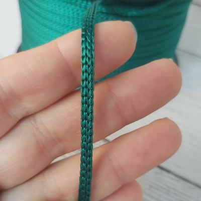 Cola de rata polipropileno 3,5mm Verde esmeralda - 100 mts