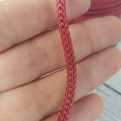 Cola de rata polipropileno 3,5mm granate - 100 mts