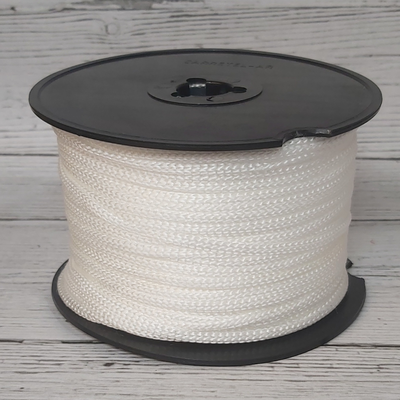 Cola de rata polipropileno 3,5mm Blanco cristal- 100 mts