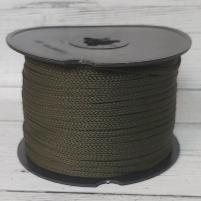 Cola de rata polipropileno 3,5mm Verde Muzgo - 100 mts