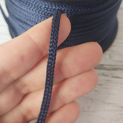 Cola de rata polipropileno 3,5mm Azul Marino - 100 mts