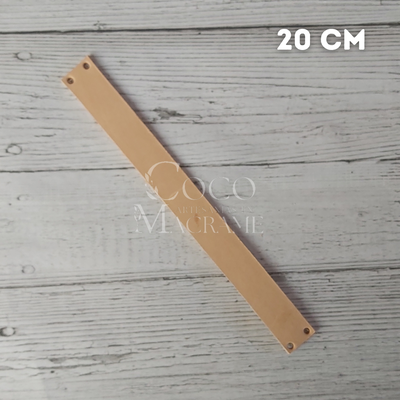 Asas de cuero para cestos 20cm x un.