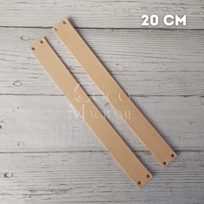Asas de cuero para cestos 20cm x un.