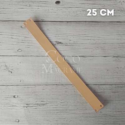 Asas de cuero para cestos 25cm x un.