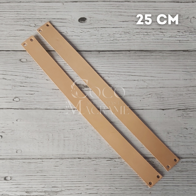 Asas de cuero para cestos 25cm x un.